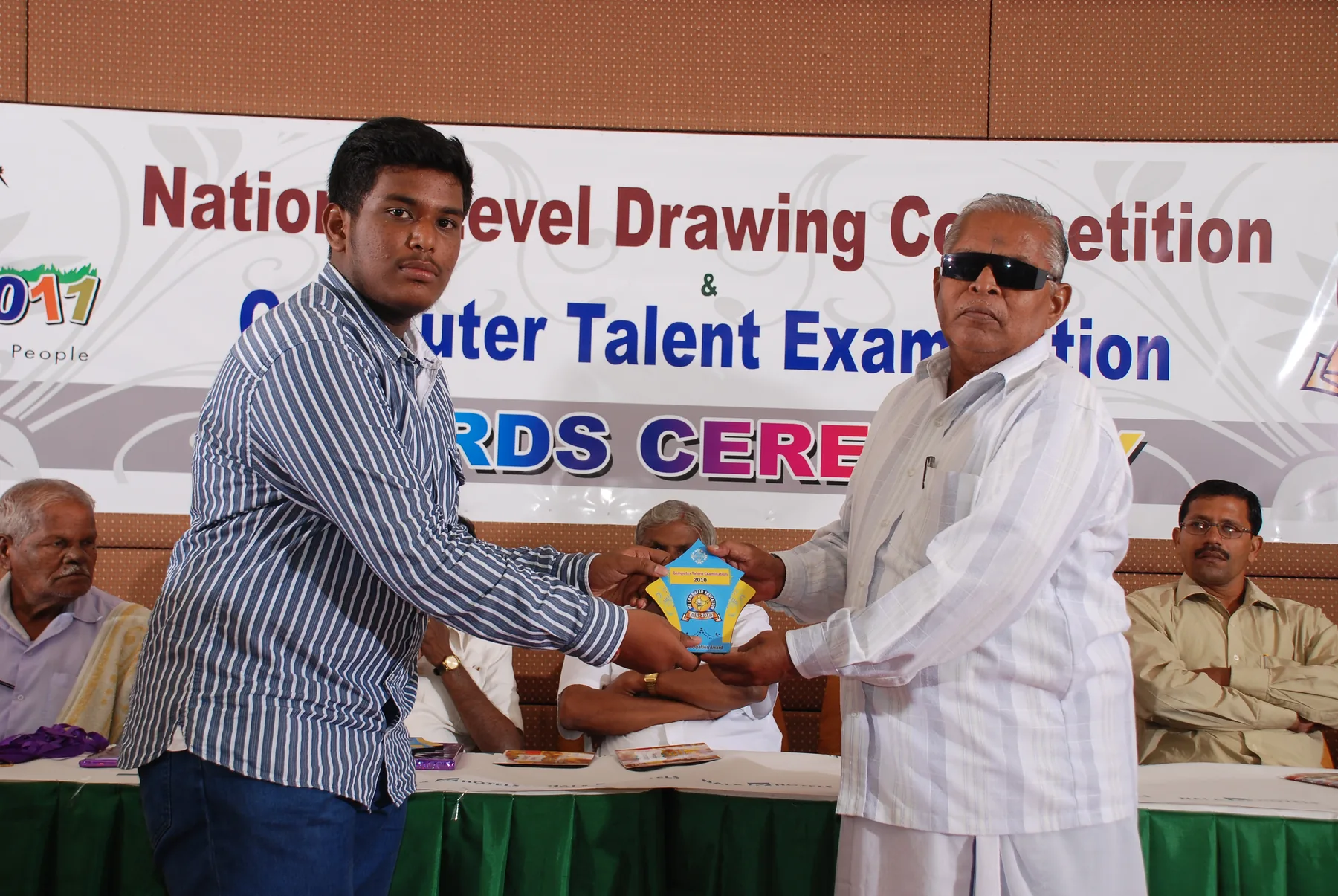 Recognition at the 2011 awards, documented by The ART Foundation in 2011