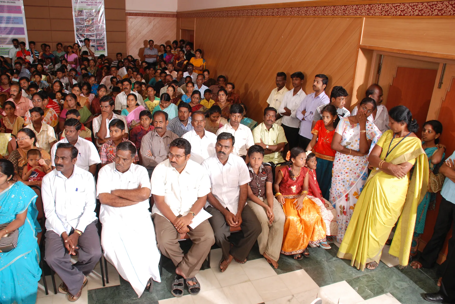 Families and participants celebrate, documented by The ART Foundation in 2011