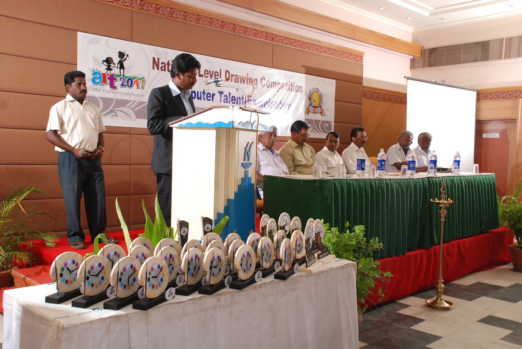 The 2011 awards stage, documented by The ART Foundation in 2011