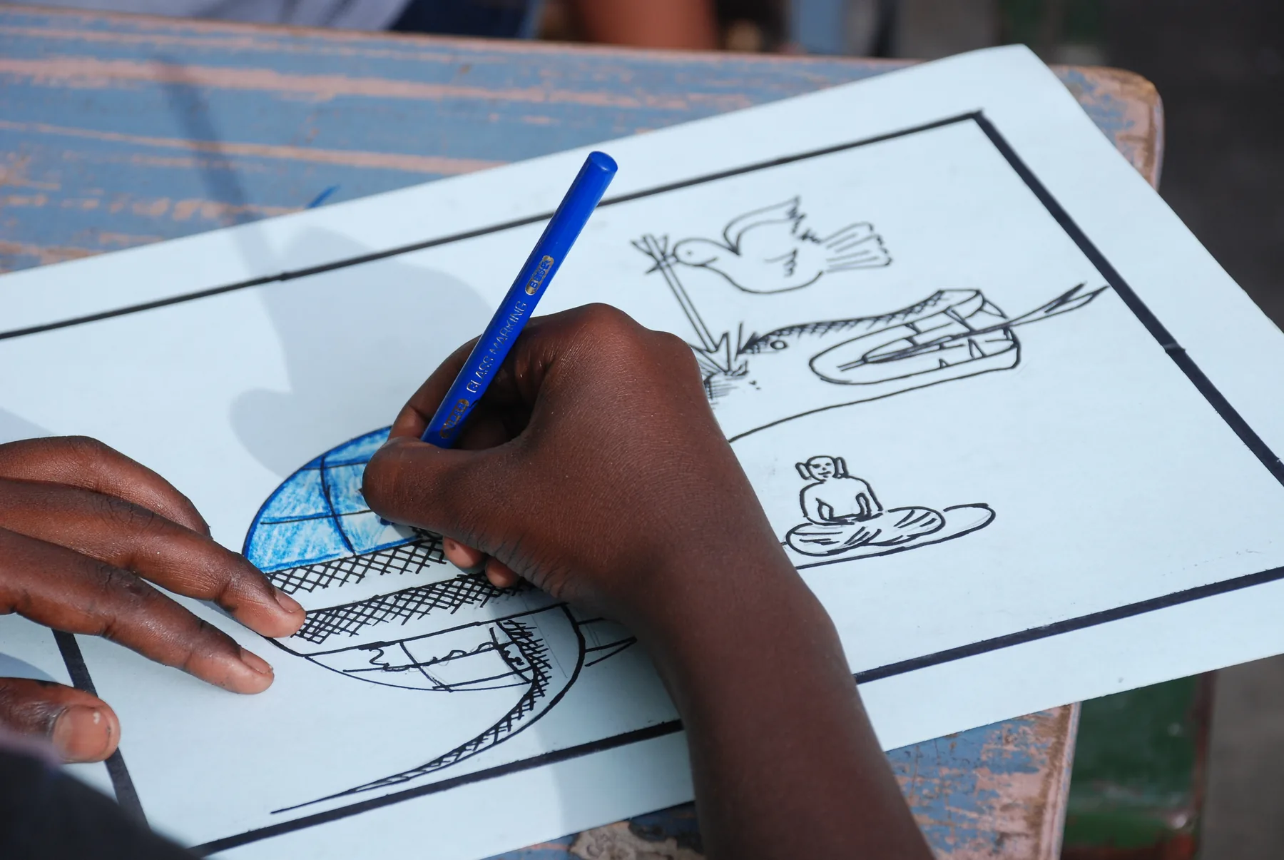 Colouring an idea into life, documented by The ART Foundation in 2011