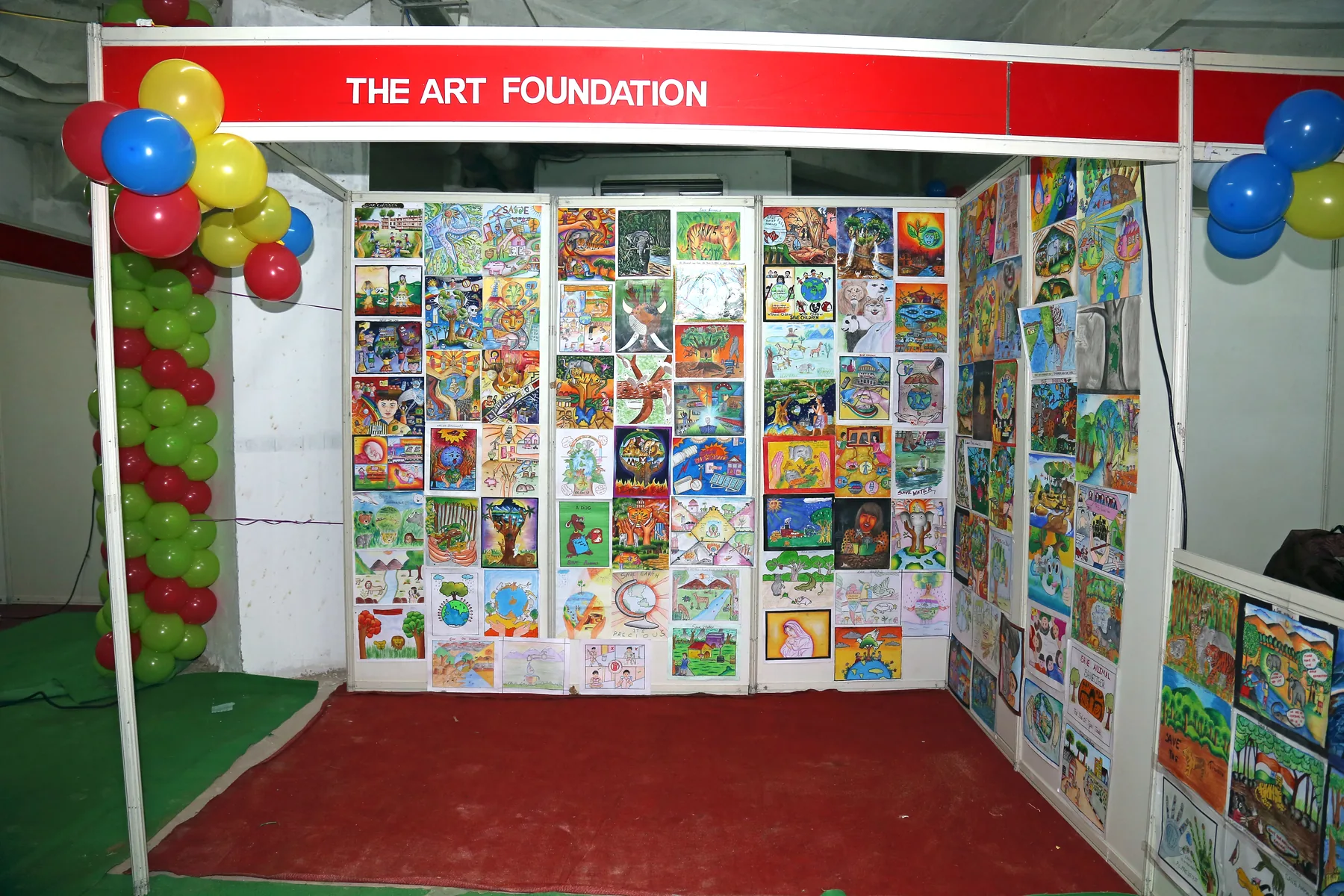 The ART Foundation student showcase, documented by The ART Foundation in 2013