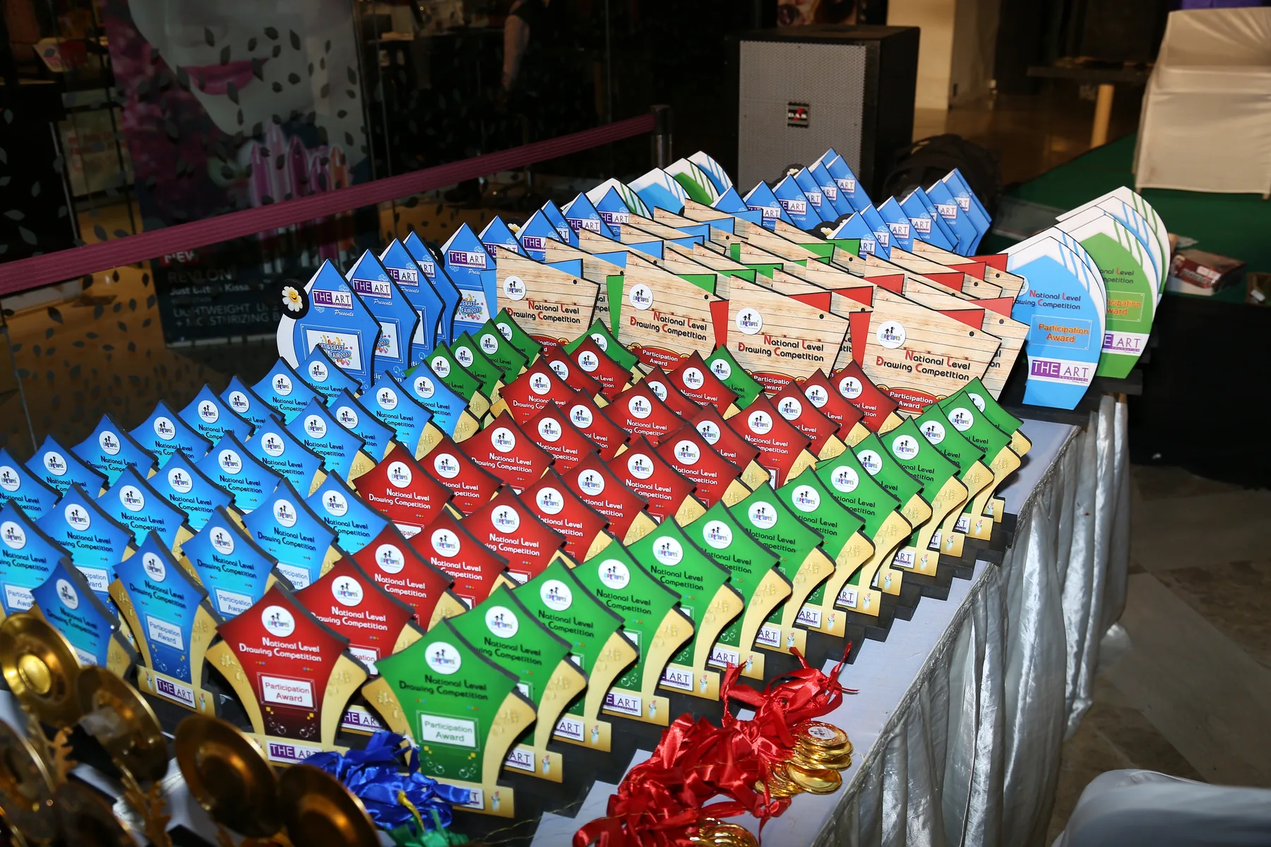 Awards prepared for young artists, documented by The ART Foundation in 2013